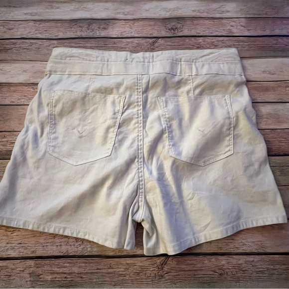 Hudson Paper Bag Shorts Sz 26 Egret - Picture 5 of 6